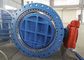 AWWA DN1000 Flanged Ball Eccentric Butterfly Valve / High Pressure Butterfly Valve Two Way Zero Leakage