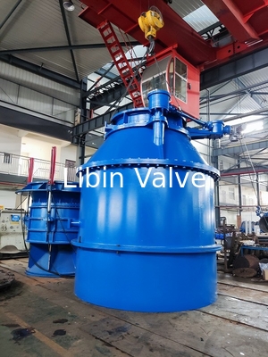 Valva de cone fijo de hierro dúctil / válvula de derivación de turbina Tamaño DN100 - DN2400