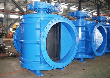 DN1400 válvula de enchufe de agua a prueba de humedad / válvula de enchufe de hierro dúctil